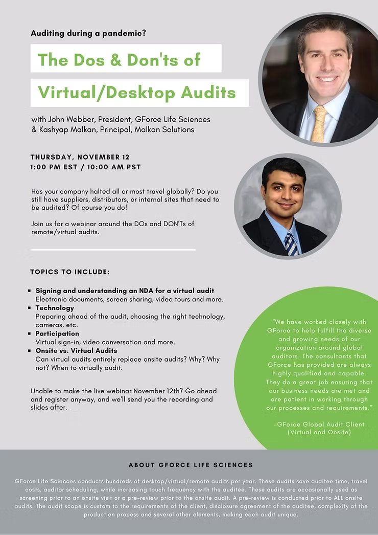 webinar flyer
